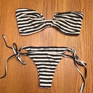 Mikoh striped bikini
